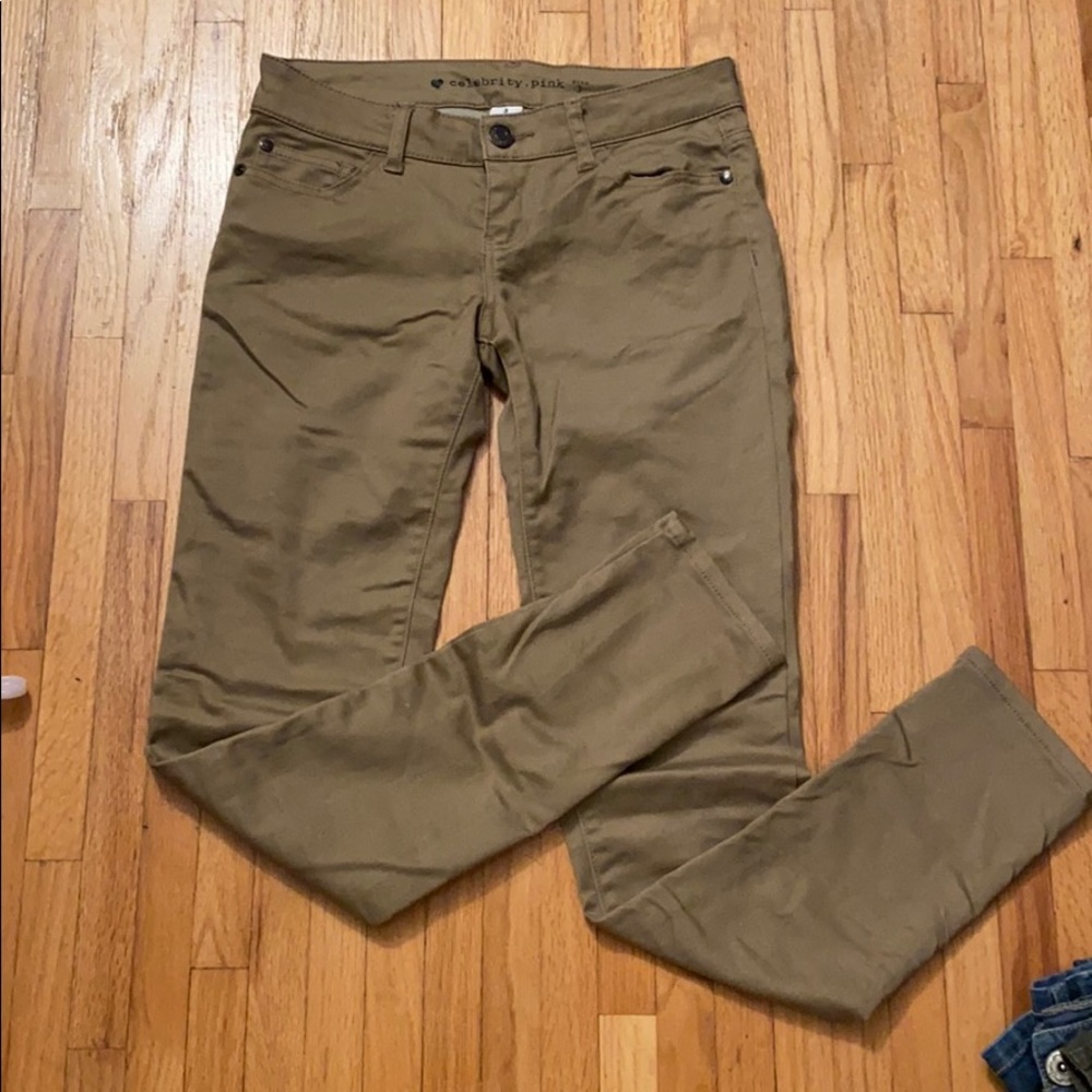 Khaki jeans